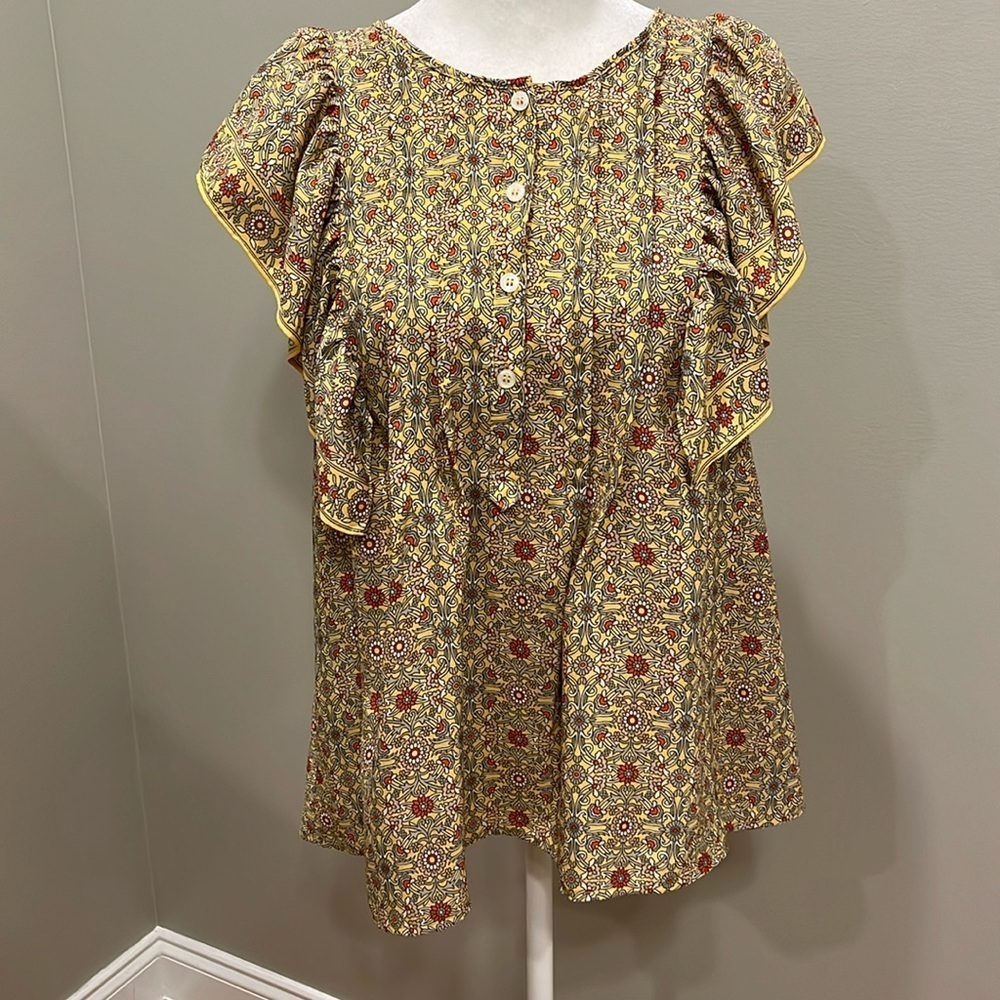Max Studio Ruffle Blouse